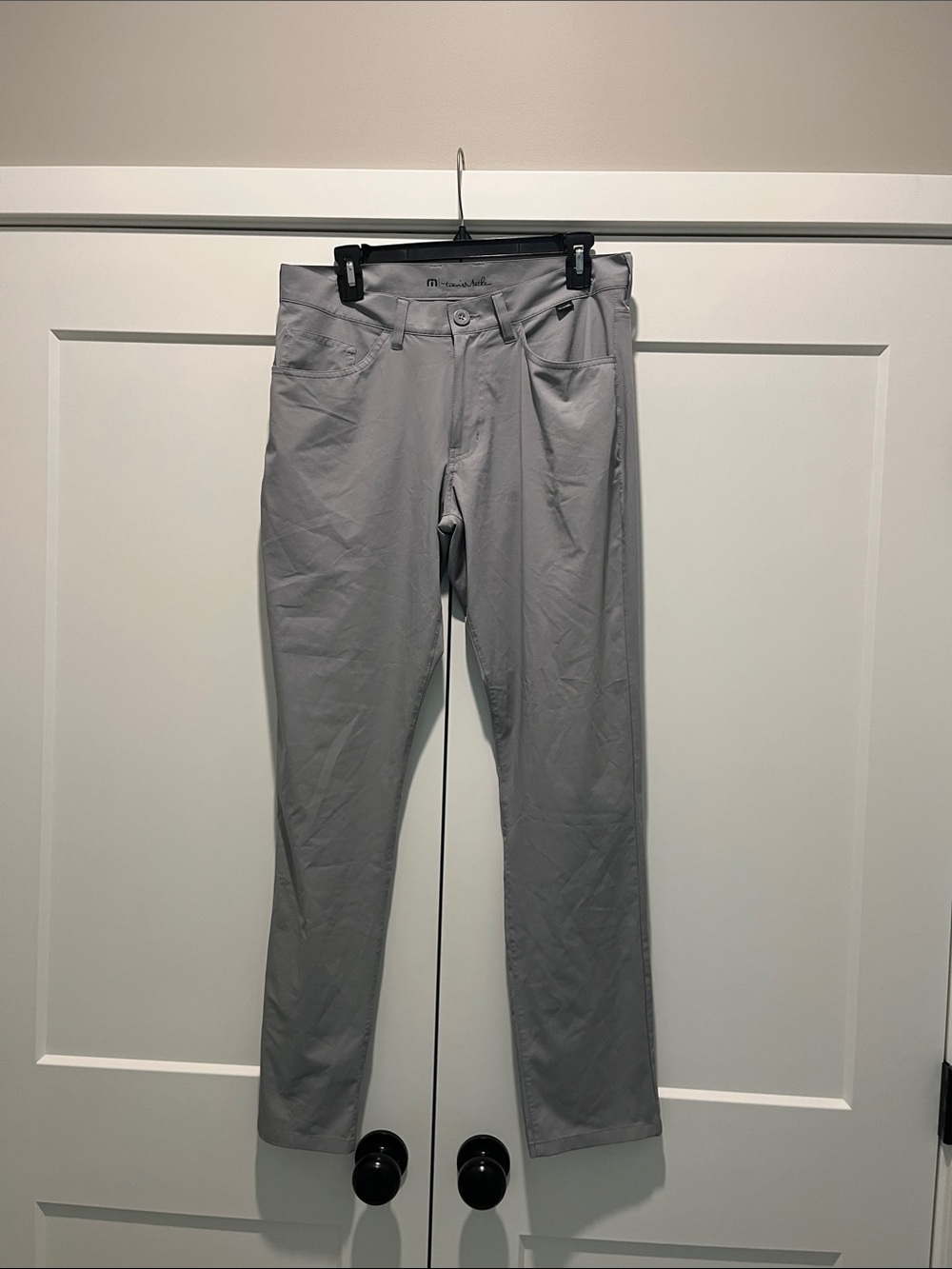 Travis Mathew Men's Golf Pants size 32- Light Gray